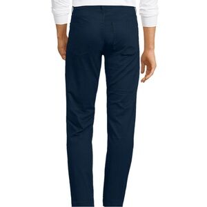 Lands' End Men's Navy Dress Pants